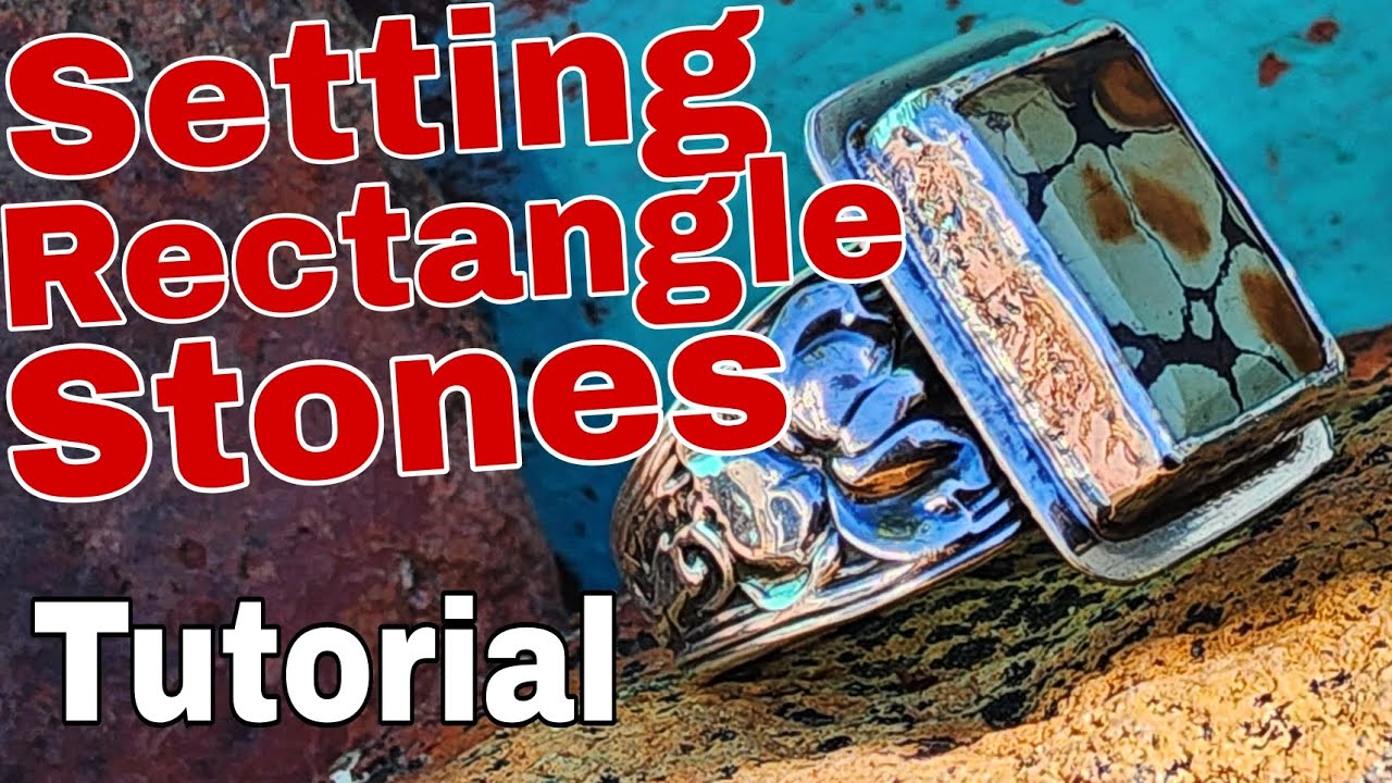 Ep.106) Setting Square Stones | Things To Consider | Skills | #jewelrytutorial