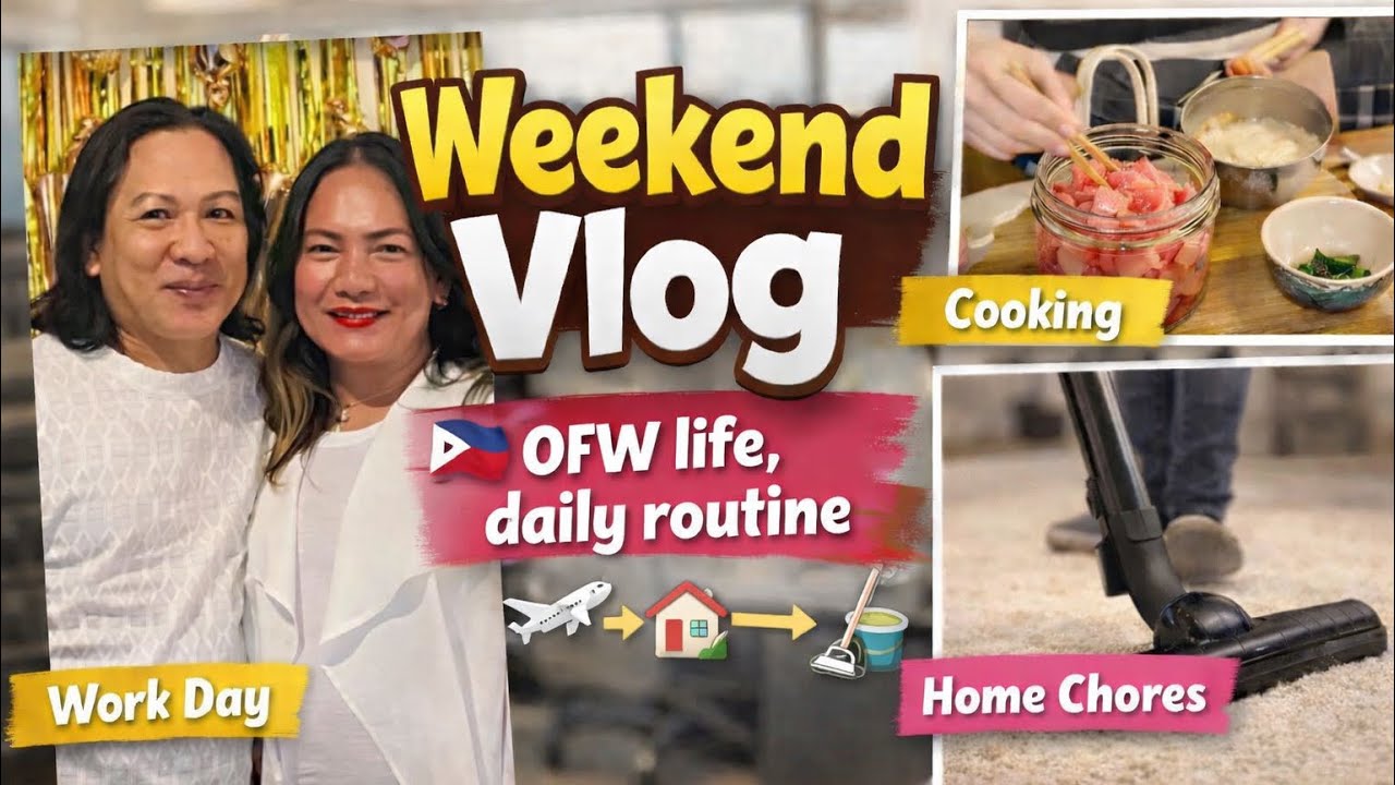 “Weekend Vlog: Work, Home & Making Pickled Ginger 🍴”