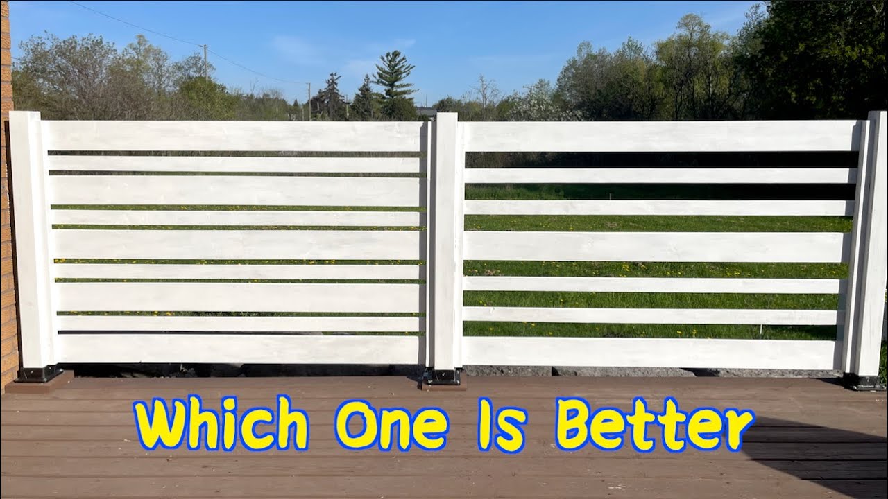 How to Repair Fence (railing) on the Deck. DIY 如何修建露台围栏
