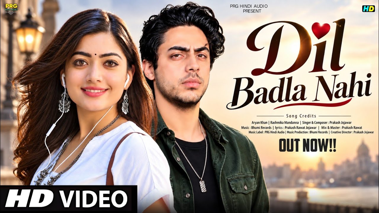 New Song 2026 | New Hindi Song | Dil Badla Nahi  | Ariyan Khan | Rashmika Mandana | New Song 