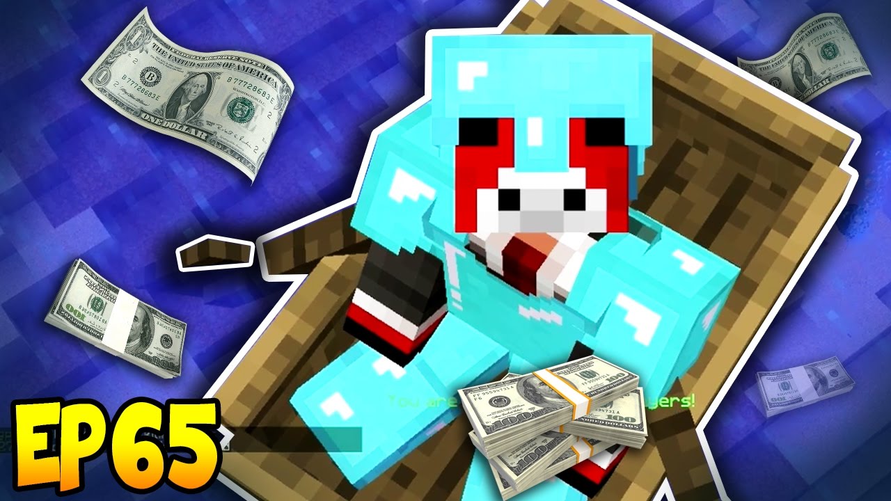 TAKING A HACKER'S MONEY ★ Minecraft Hacker Trolling EP65