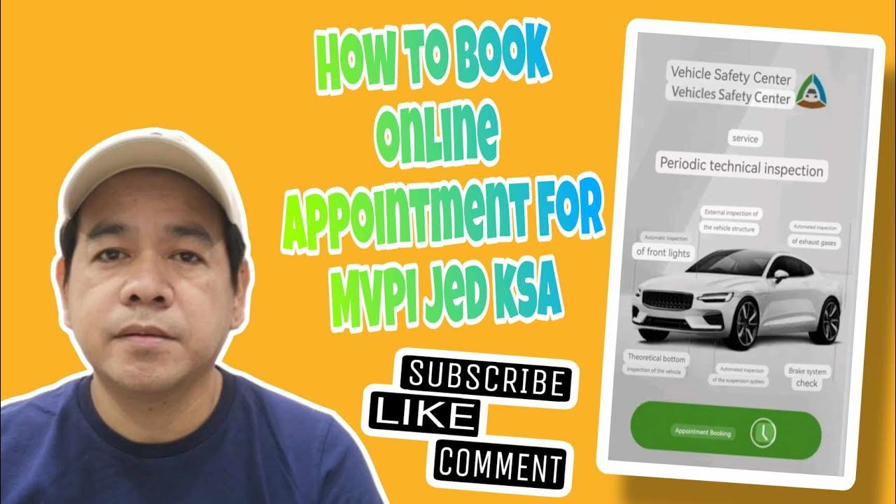 How to book online appointment for MVPI Motor Vehicle Periodic Inspection