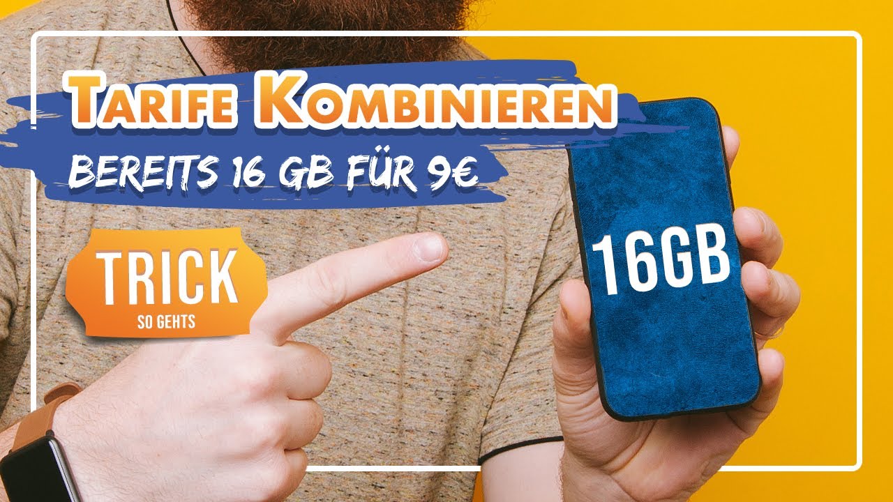 📲 MAXIMALES Datenvolumen durch ZWEI Simkarten