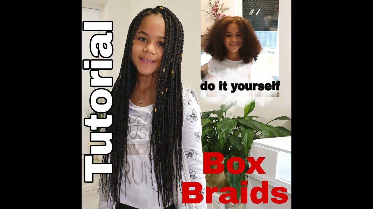 Box Braids Tutorial, Rasta Zöpfe selbst machen genau erklärt vom Anfang bis zum Ende