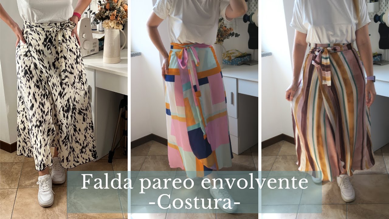 Falda Pareo o Envolvente // COSTURA