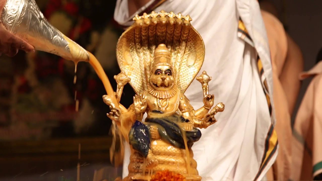 Narasimha Chaturdashi Abhisheka | Namaste Narasimhaya