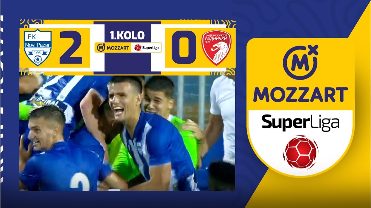 Mozzart Bet Super liga 2023/24 - 1.Kolo: NOVI PAZAR – RADNIČKI 1923 2:0 (0:0)