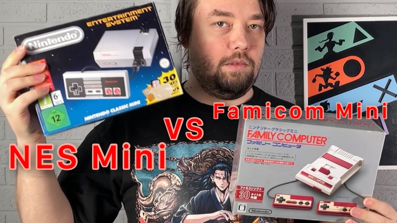 NES Mini VS Famicom Mini  Мини обзор мини консолей