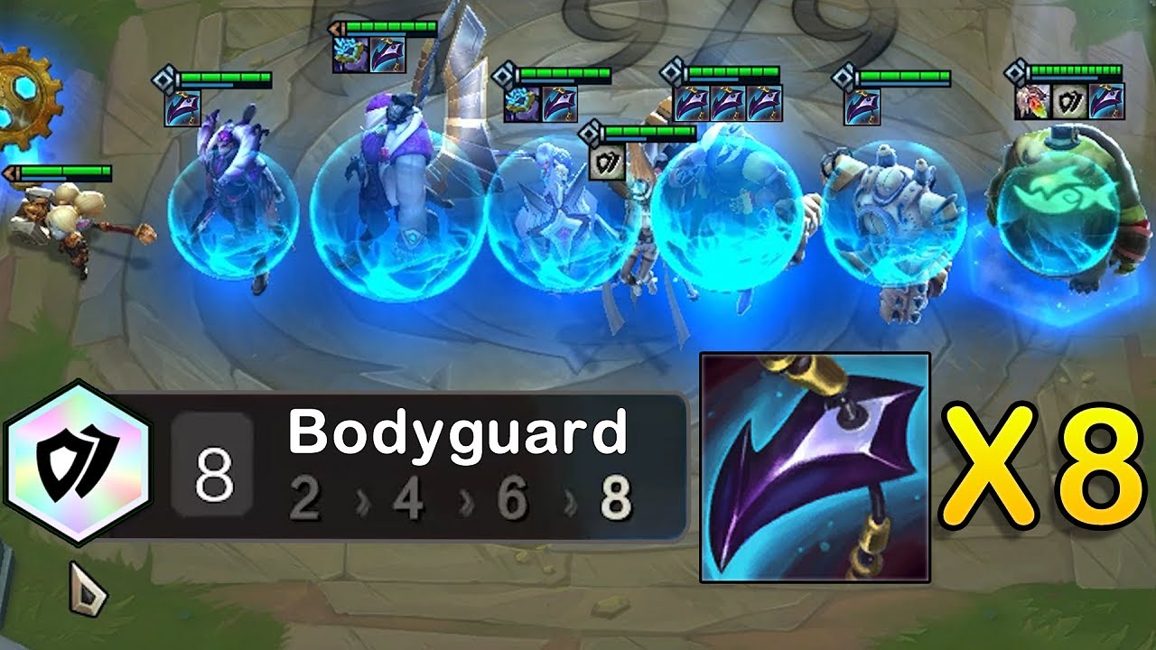 Q: 8*BodyGuard + 8*Dragon's Claw = _________