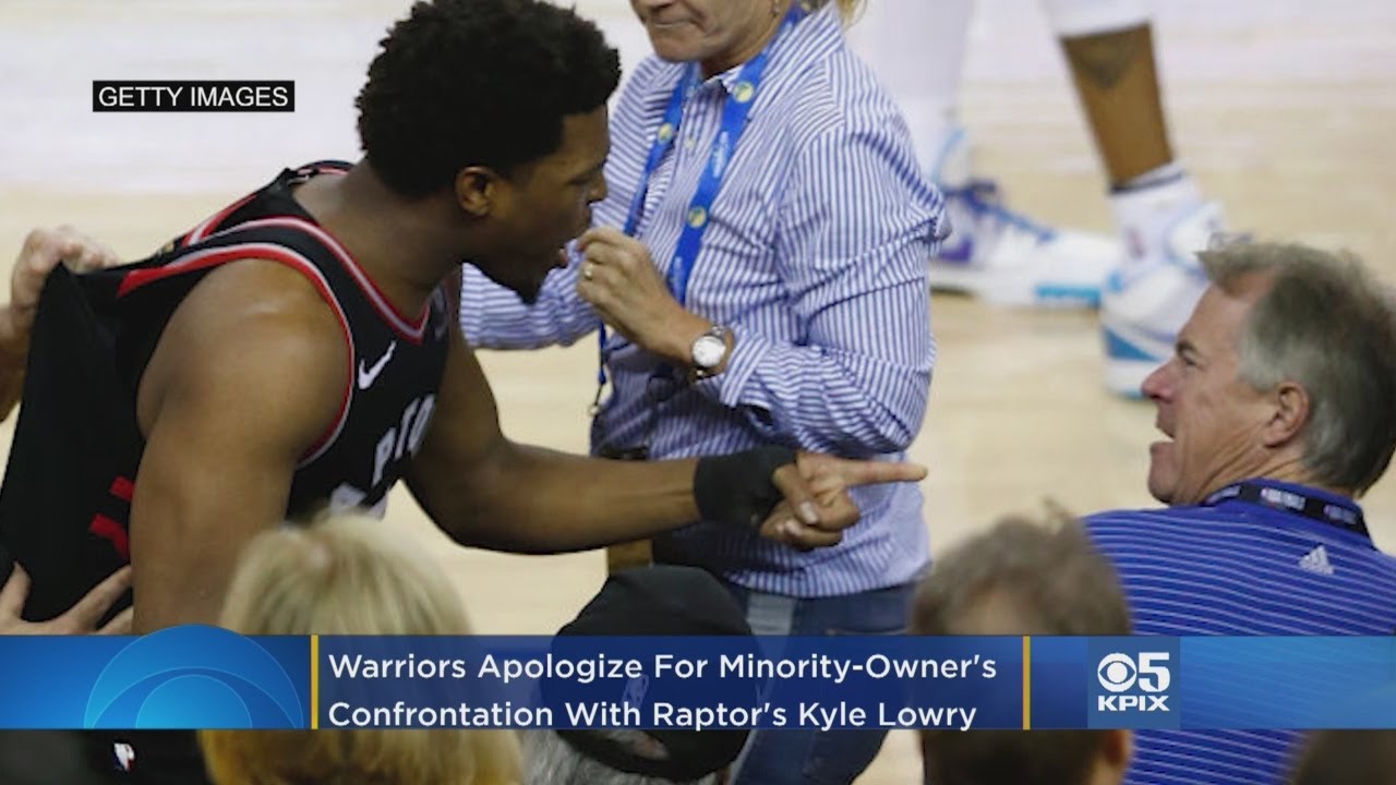 Warriors Apologize For Part-Owner&rsquo;s Confrontation With Toronto&rsquo;s Kyle Lowry