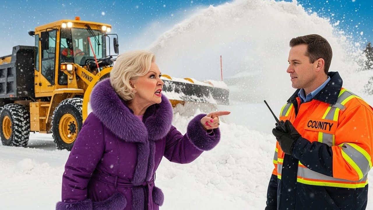 HOA Karen Demanded I Clear Her Driveway After Blizzard, Didn't Know I Control the Township Snowplows