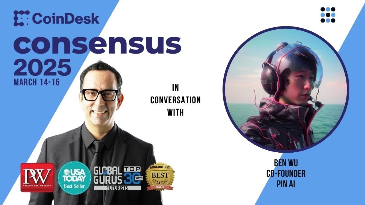 Redefining Productivity with AI – A Conversation with Ben Wu #pinai #consensus2025 #aiproductivity