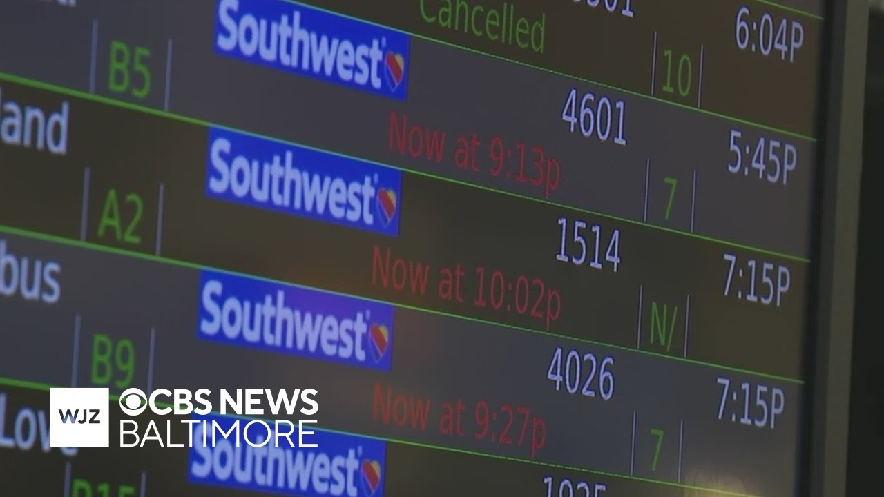 Flights delayed at BWI, DC airports due to 
