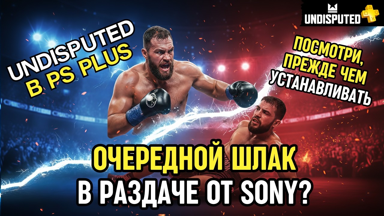UNDISPUTED в PS PLUS:  НЕ СКАЧИВАЙТЕ, пока не увидите это (Честный обзор)