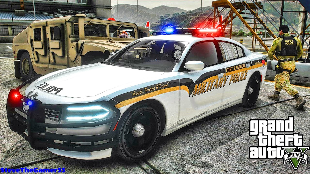 Военный патруль|| Мод GTA 5 Lspdfr| 4K