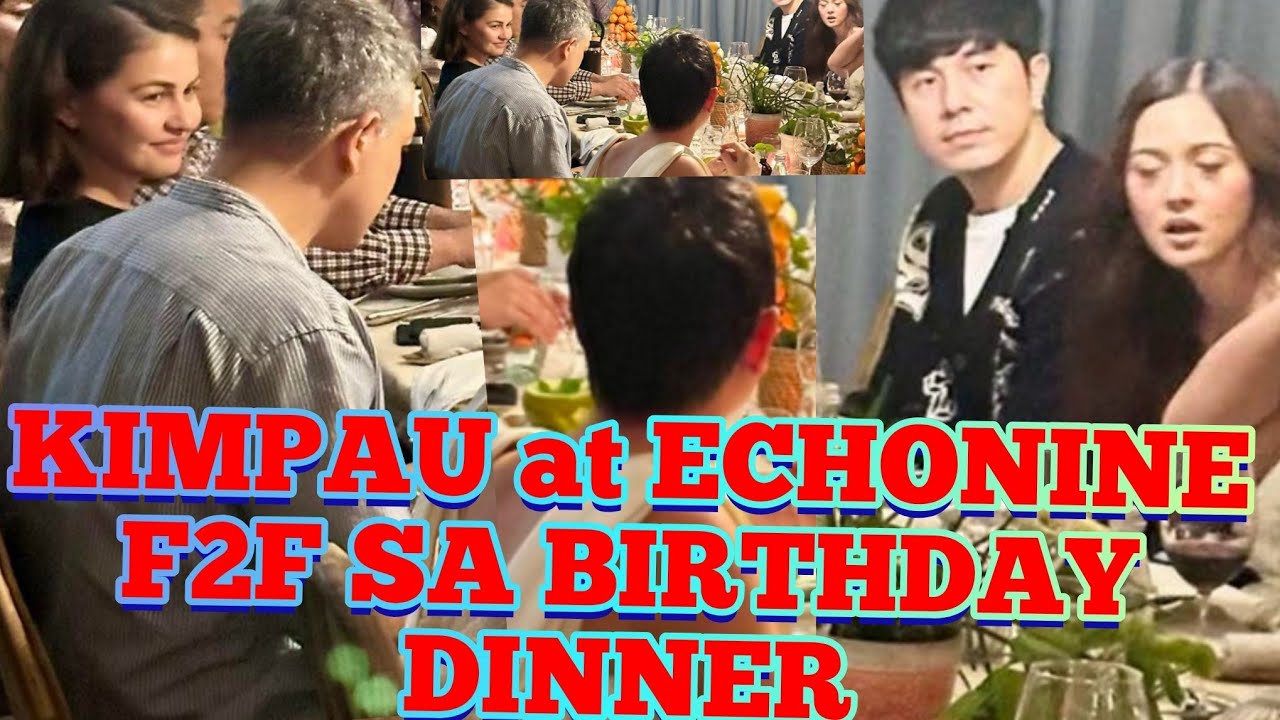 KIM-PAULO & JANINE-JERICHO F2F SA BIRTHDAY DINNER! BONGGA! 