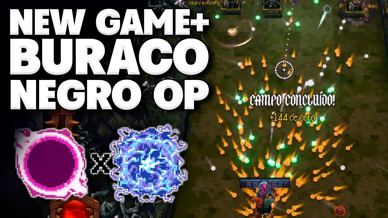 Fiquei OP usando BURACO NEGRO no NEW GAME PLUS | Ball x Pit