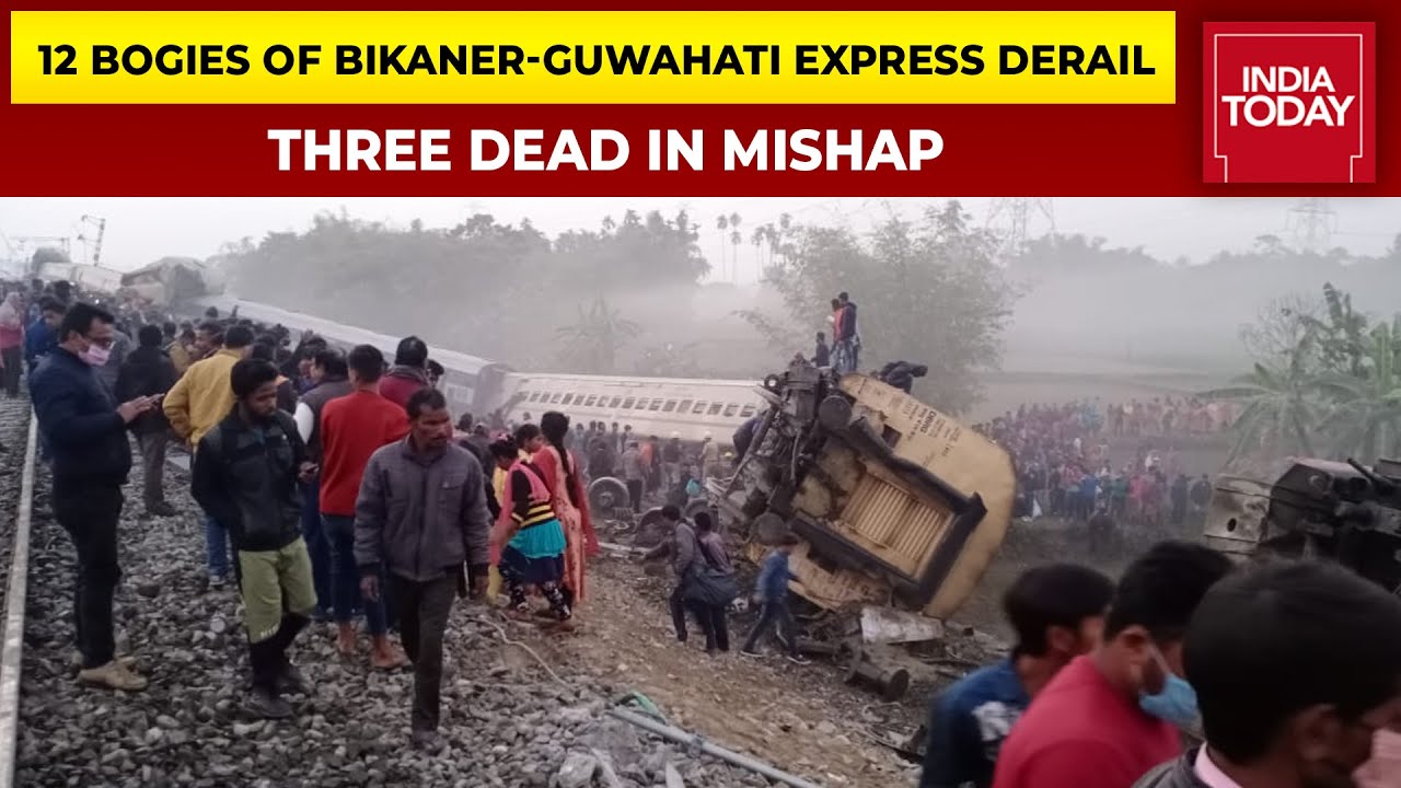 Three Dead As 12 Bogies Of Bikaner-Guwahati Express Derail, High-Level Inquiry Ordered Into Incident
