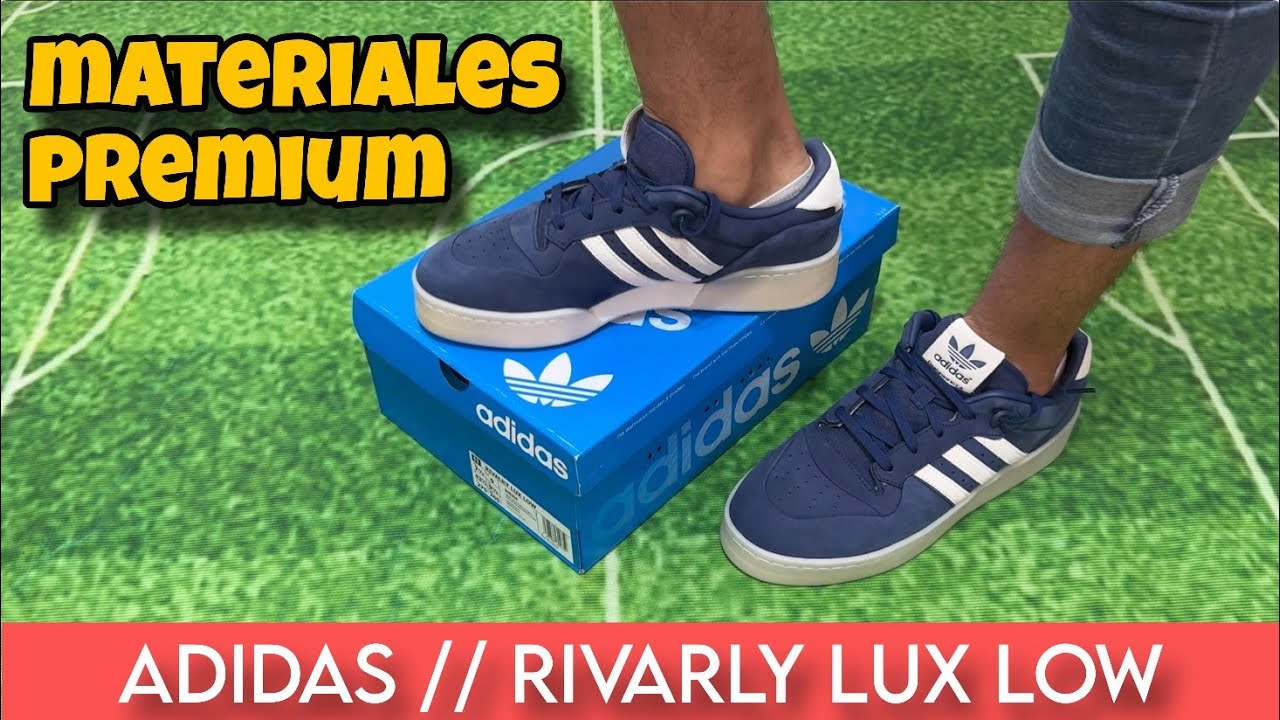 Tenis Adidas RIVARLY LUX LOW - Análisis, Tallas y Onfeet
