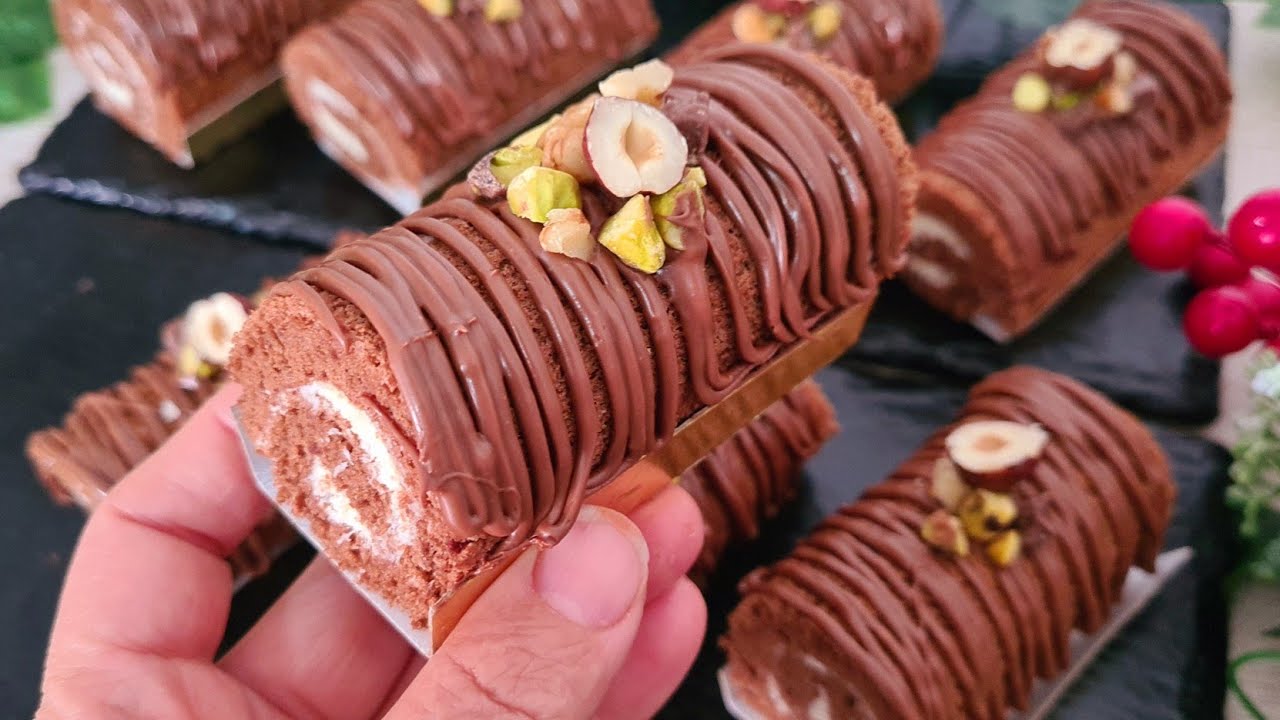 تحلفي عليهم مشربين👌نوضي يالحرة هاذو لوصفات يعلموهم بالدراهم فالورشات/ميني رولي شوكولا قنبله في لبنة