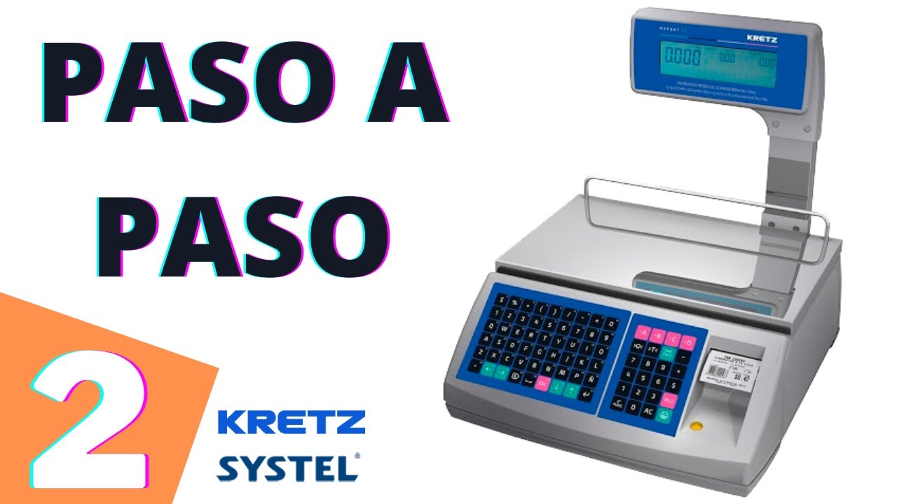 ✅ CÓMO USAR Y CONFIGURAR la BALANZA KRETZ 👉 Paso a Paso | Parte 2