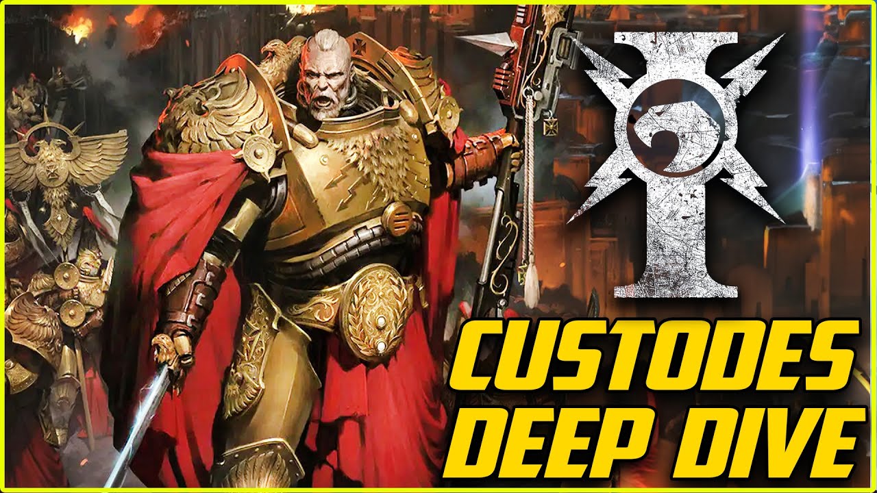 Everything You Need to Know About The Adeptus Custodes | 40K Lore