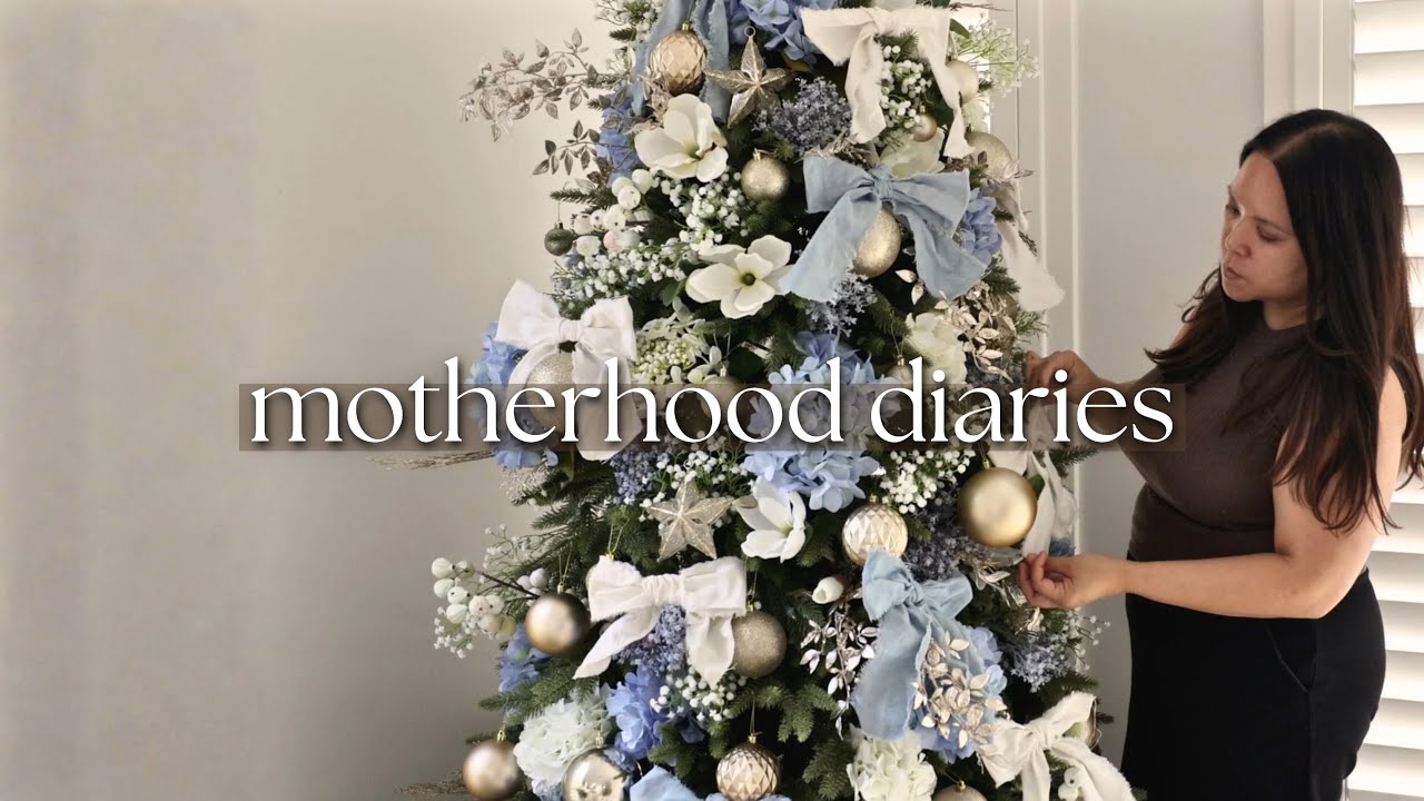 Silent VLOG | Cozy Christmas prep week | Decorating, gardening & home  cooking