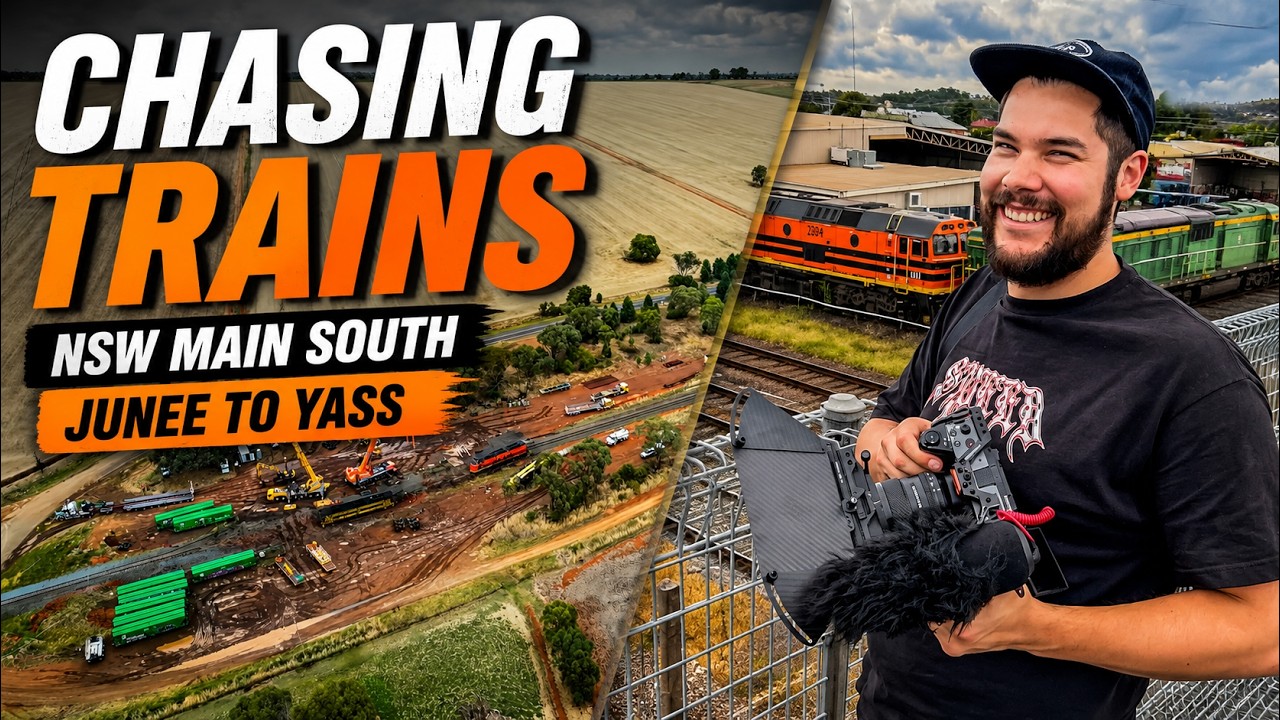 Trains on the New South Wales Main South Junee to Yass