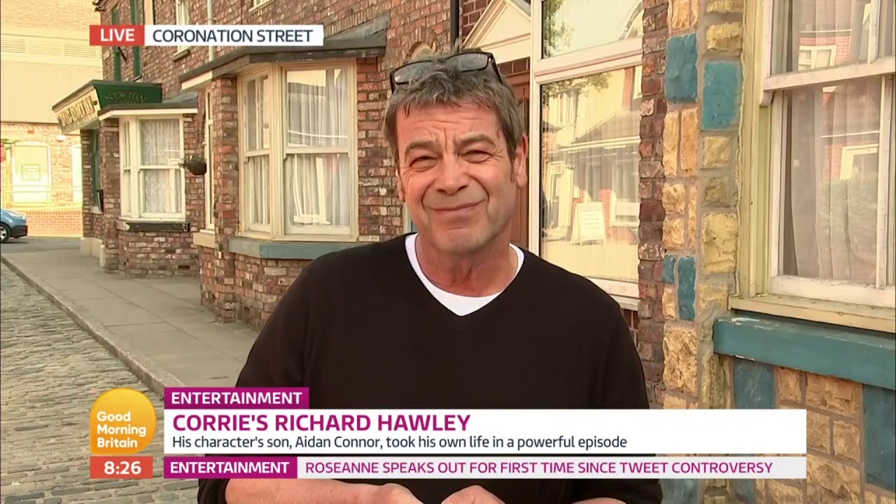 Corrie's Richard Hawley on Powerful Storyline | Good Morning Britain