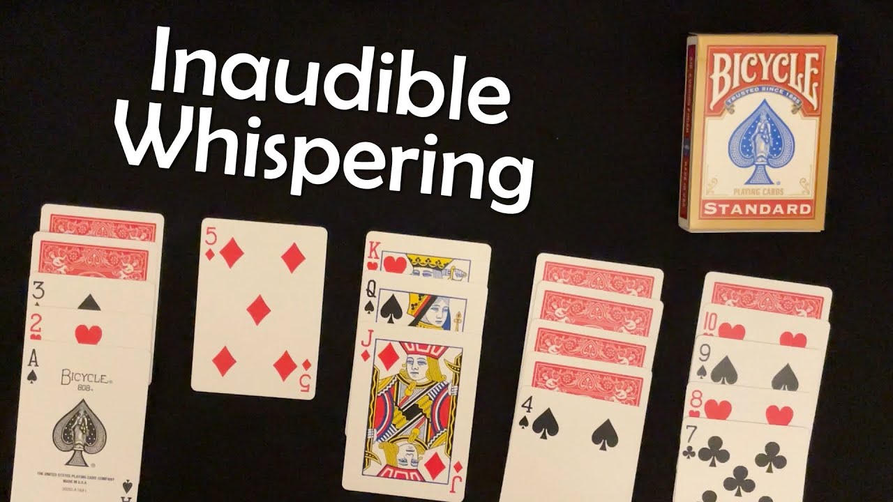 [ASMR] Inaudible Solitaire