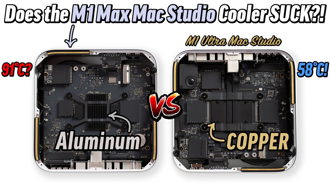 M1 Max vs M1 Ultra Mac Studio: Thermal Throttle Test!