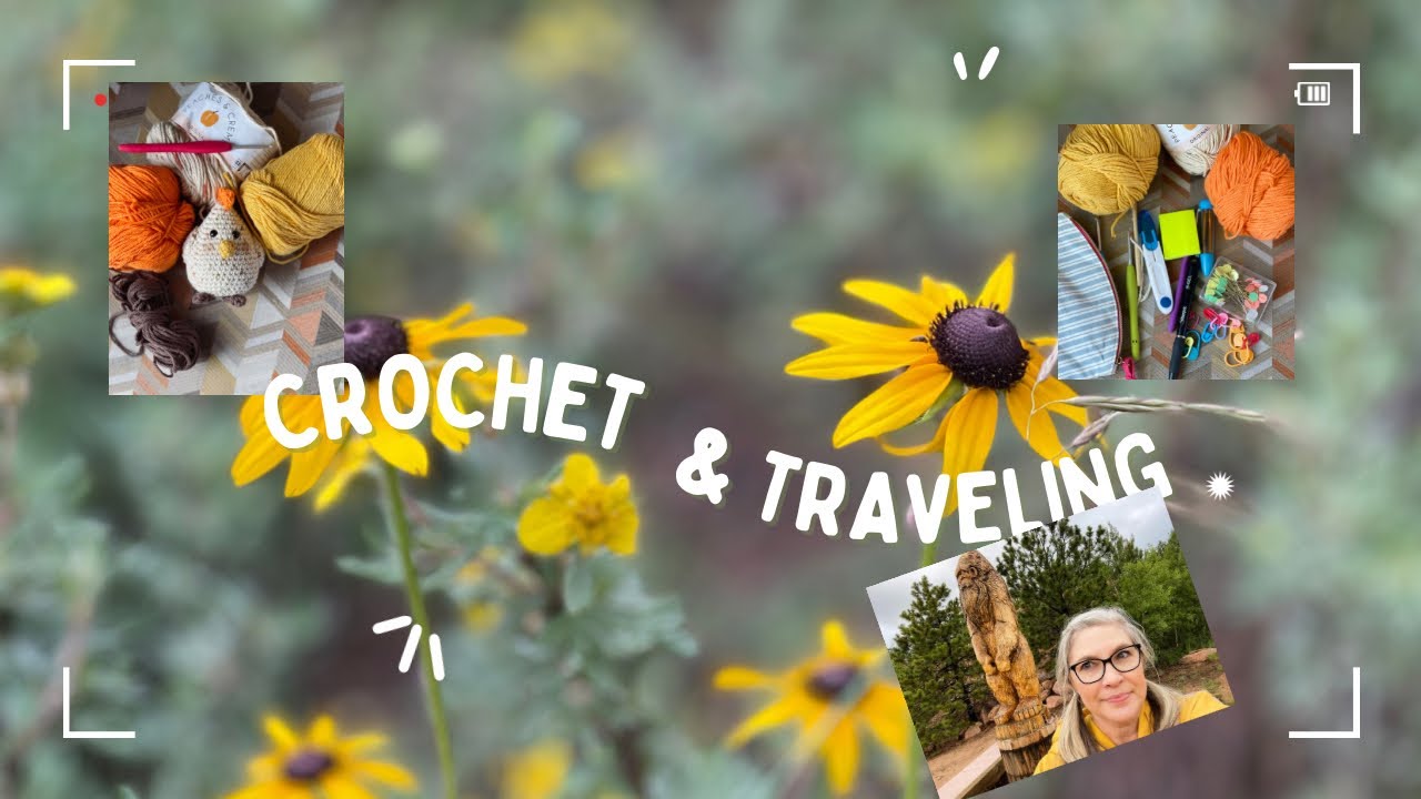 Crocheting Amigurumi Projects while Traveling | What's in my Notions Bag