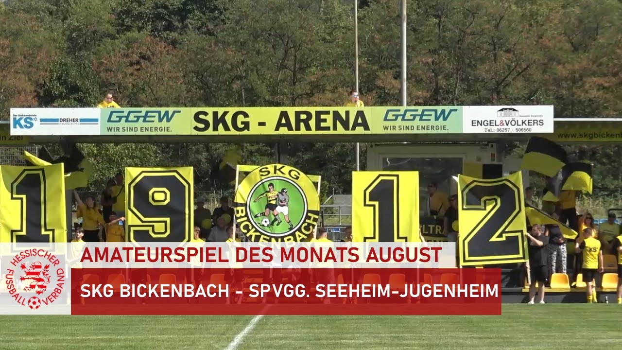 Amateurspiel des Monats | August 2025 | SKG Bickenbach -  Spvgg. Seeheim-Jugenheim