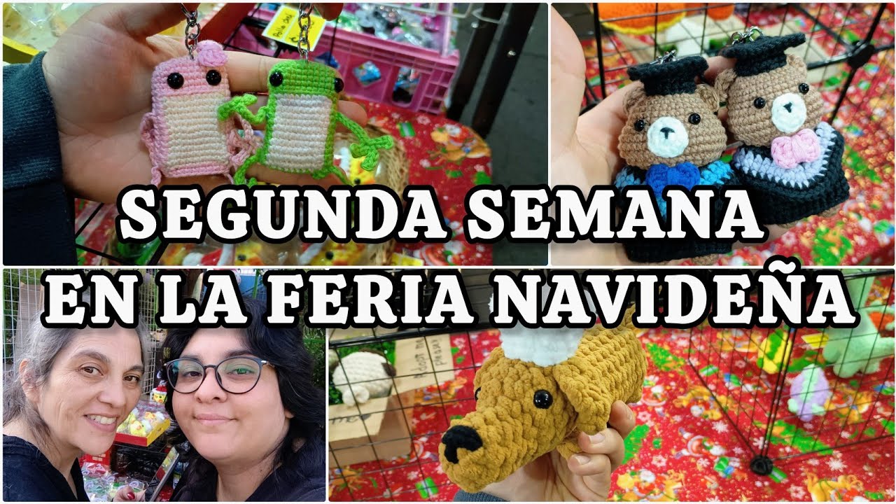 Vlog | Mi experiencia vendiendo mis tejidos en la feria navideña: semana 2