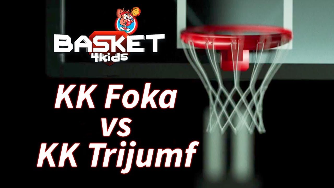 BASKET 4 KIDS | KK Trijumf - KK Foka | Finalna Utakmica |  Basket4Kids Kragujevac