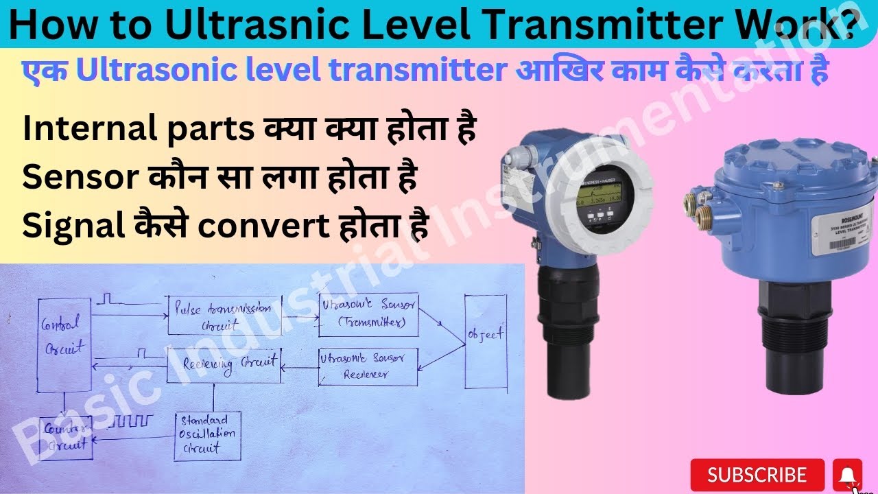 Ultrasonic level transmitter working | Internal parts ||ultrasonic sensor #transmitter #sensor