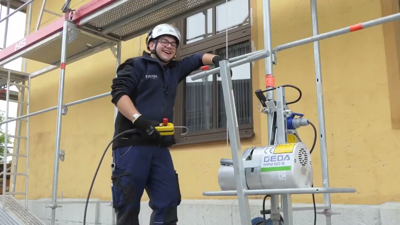 GEDA Mini & GEDA Maxi Wire Rope Hoists