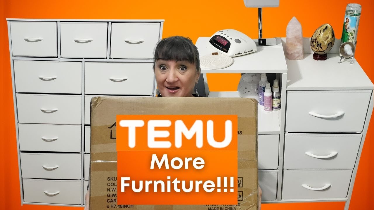 Transforming My Bedroom With Furniture All From TEMU | Yes Yes Yes!
