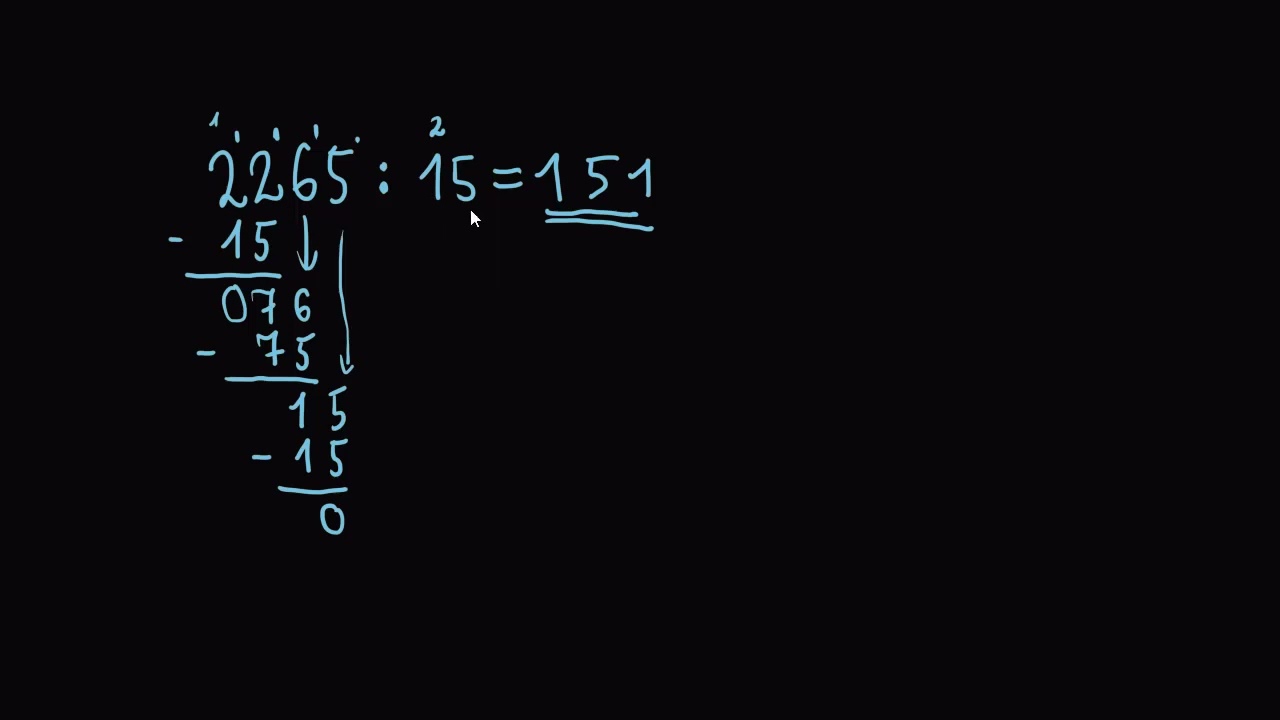 Kétjegyű számmal való osztás: 6250 : 25 | Szorzás és osztás | Matematika | Khan Academy magyar