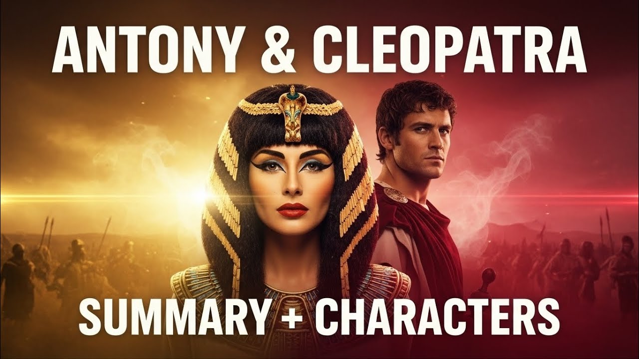 Antony And Cleopatra - Summary And Characters #literaturesummary 