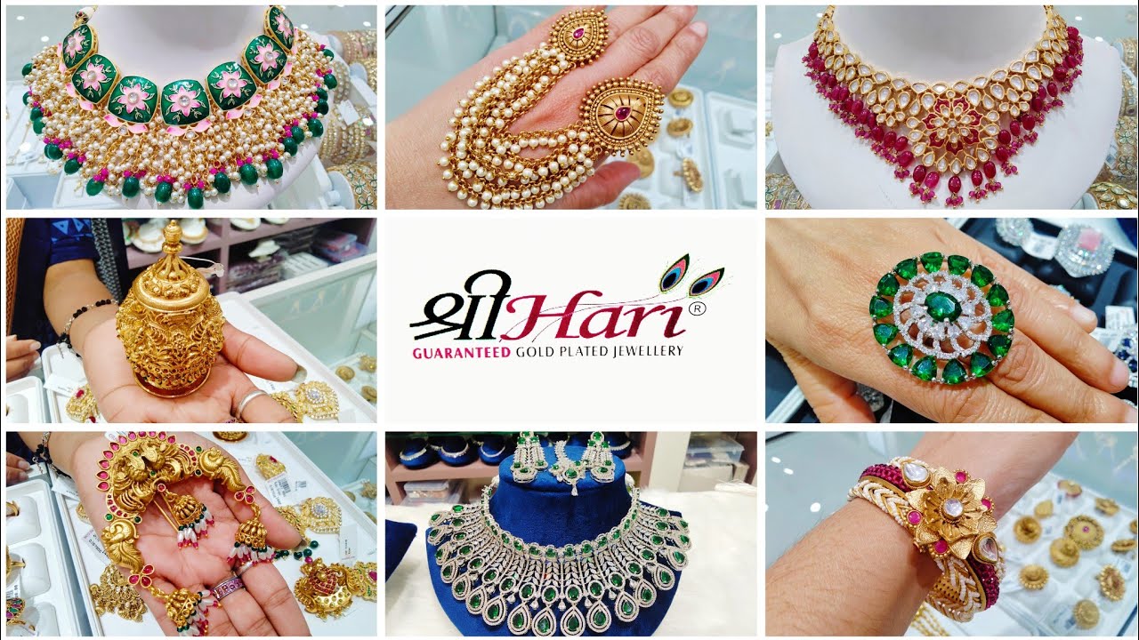 ShreeHari Jewellery Temple Antique Kundan Jewellery Collection From নিজস্ব Retail Showroom Sealdah