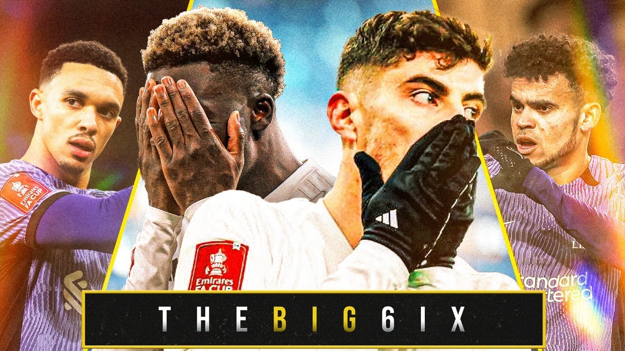 ARSENAL SEASON IN DANGER OF UNRAVELLING AFTER FA CUP EXIT AGAINST LIVERPOOL! | THE BIG 6IX