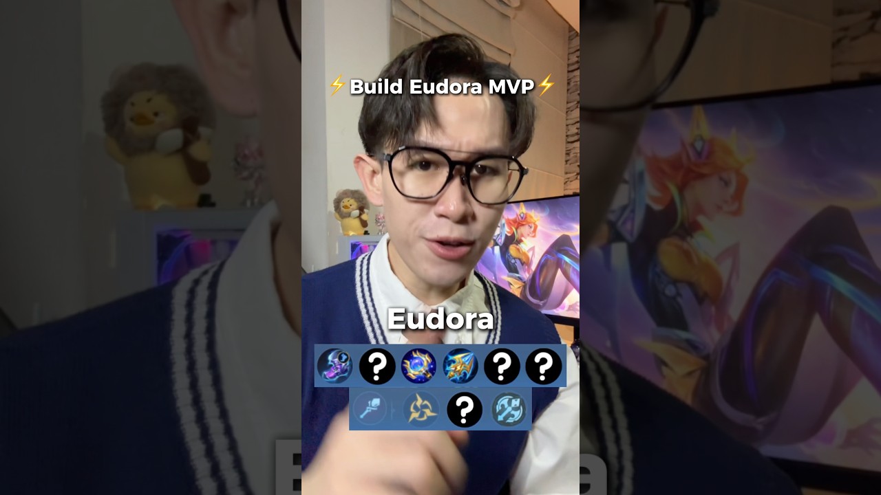 Build Eudora bikin MVP😱 #eudoramlbb #mlbbgoldenmonth #mlbb #jeongjaemin