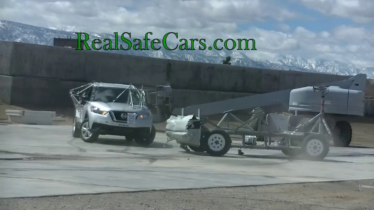 Nissan Kicks 2019 Crash Tests (Side-Pole, Front, Side)