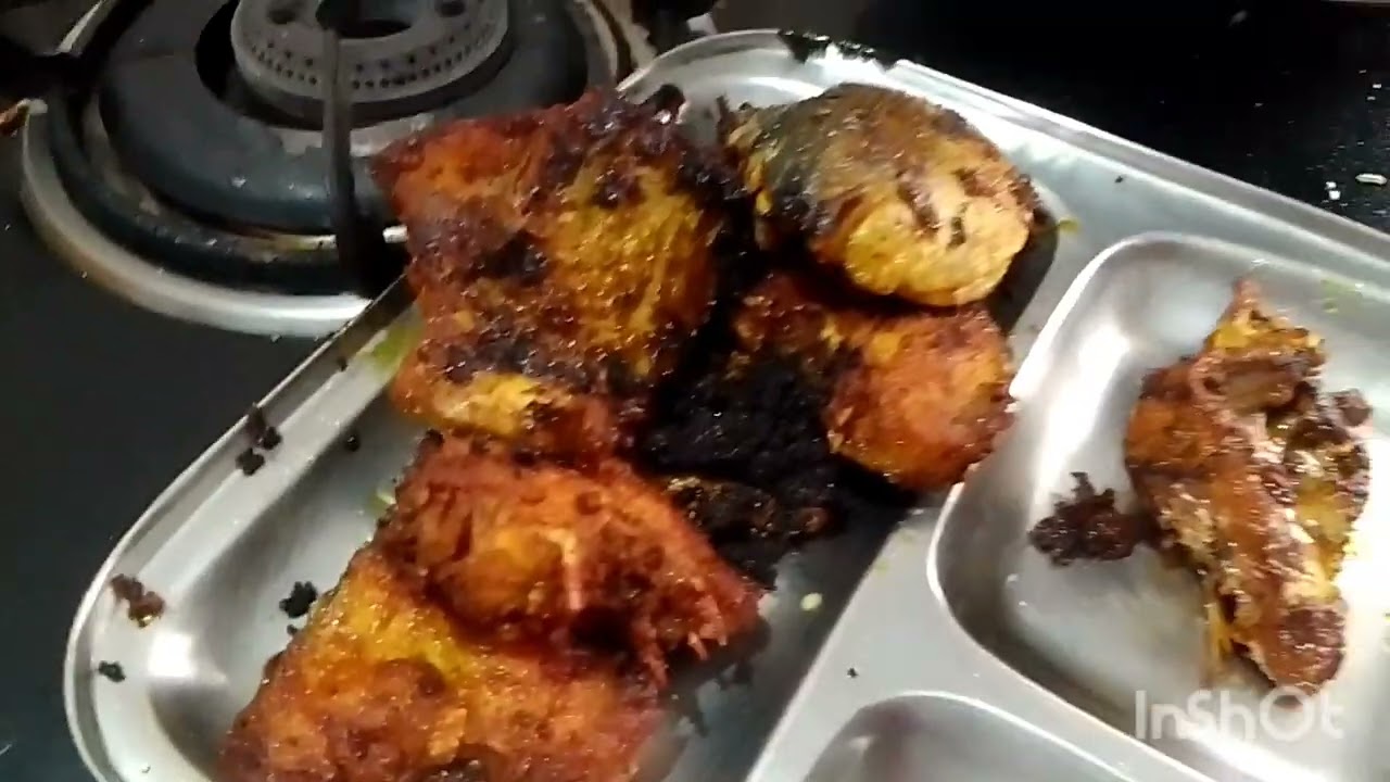 Aj hum ne machhli banaya 😋😋👍