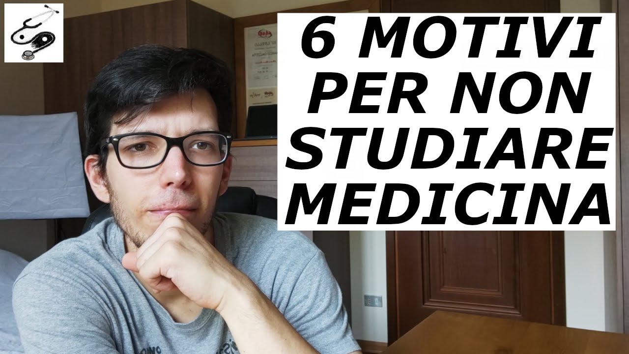 6 MOTIVI PER NON STUDIARE MEDICINA || medpages