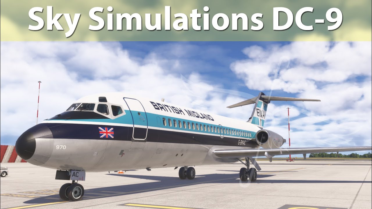 MSFS24 | Sky Simulations DC-9 - VATSIM
