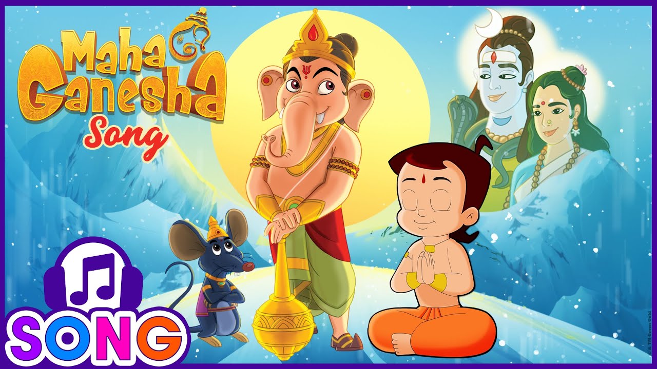 Chhota Bheem - Maha Ganapathi Song 🎵🎶 | Ganesh Chaturthi Special | Songs for Kids