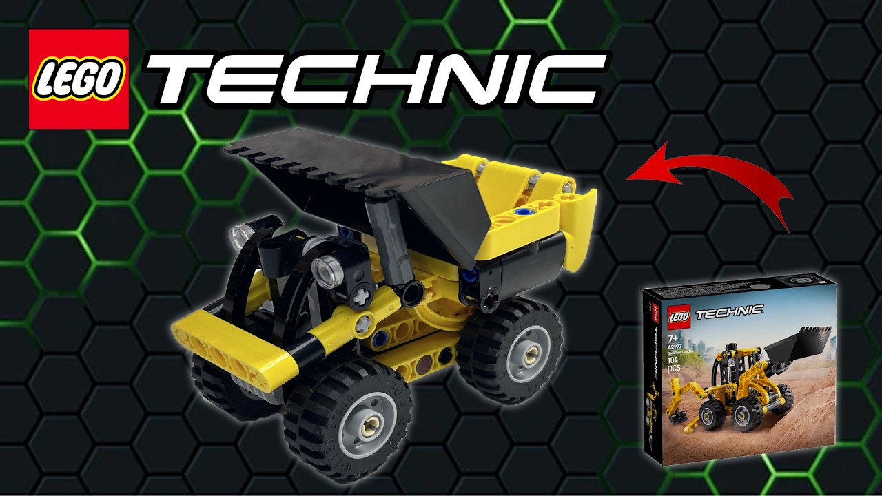LEGO Technic 42197 Backhoe Loader | Alternate MOC Dump Truck Speed Build