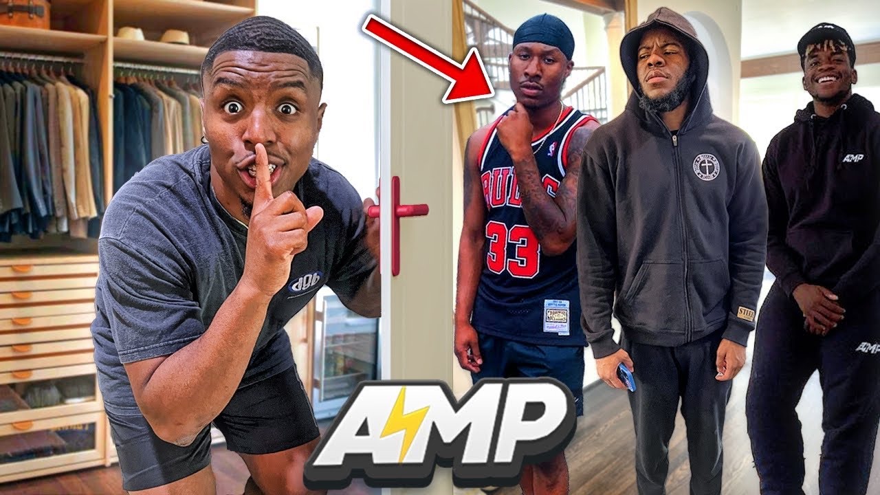 Sneaking In The @AMPEXCLUSIVE  House For 24 HOURS